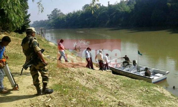  Joint Survey on Construction of RCC Bridge over Feni River completed